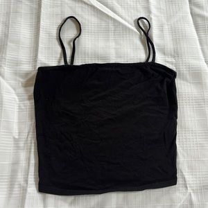 H&M black spaghetti strap tank top